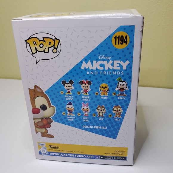 Funko Pop! Disney - Classics - Mickey and Friends - Dale #1194 - Picture 4 of 6